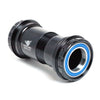 Suport WheelsMFG BB30 na oś Shimano 24mm, łożyska ABEC-3, Czarny