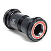 Suport WheelsMFG BB30 na oś Shimano 24mm, łożyska Angular Contact, Czarny
