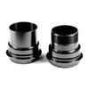 Suport WheelsMFG BB30 na oś Shimano 24mm, łożyska Angular Contact, Czarny