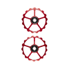 Zamienne Kółka Wózka CeramicSpeed 17+17 Czerwone Coated