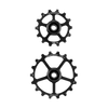 Zamienne Kółka Wózka CeramicSpeed 14+18 Czarne Coated