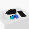 Okulary SCICON AEROSHADE KUNKEN Black Gloss - SCNPP Multimirror Blue