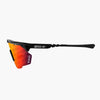 Okulary SCICON AEROSHADE KUNKEN Black Gloss - SCNPP Monogram Multimirror Red