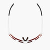 Okulary SCICON AEROSHADE KUNKEN White Gloss - SCNPP Monogram Multimirror Red