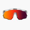 Okulary SCICON AEROSHADE KUNKEN Crystal Gloss - SCNPP Multimirror Red