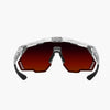 Okulary SCICON AEROSHADE KUNKEN Crystal Gloss - SCNPP Multimirror Red