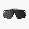 Okulary SCICON AEROSHADE KUNKEN Black Gloss White Bolt - SCNPP Monogram UAE Multimirror Silver