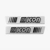 Logo SCICON LOGO METAL KIT AEROWING/AEROSHADE White/Black