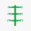 Zestaw klipsów SCICON CLIP SWITCH KIT Green