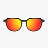 Okulary SCICON VERTEX Black Gloss - Red Multimirror Lens