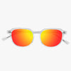 Okulary SCICON VERTEX Crystal Gloss - Red Multimirror Lens