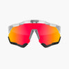Okulary SCICON AEROSHADE XL Crystal Gloss/Black - SCNPP Multimirror Red