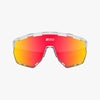 Okulary SCICON AEROWING Crystal Gloss - SCNPP Multimirror Red