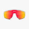 Okulary SCICON AEROWING White Gloss - SCNPP Multimirror Red
