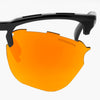 Okulary SCICON GRAVEL Black Gloss - SCNPP Multilaser Red