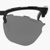 Okulary SCICON GRAVEL Black Gloss - SCNPP Multilaser Silver