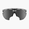 Okulary SCICON AEROWING LAMON Black Gloss White Stripes - SCNPP Multimirror Silver