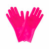 MUC-OFF RĘKAWICE DO MYCIA ROWERU Deep Scrubber Gloves Pink L