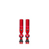 MUC-OFF BIG BORE HYBRID SCHRADER 30mm RED - Wentyle Bezrdzeniowe Tubeless 30mm Czerwone