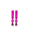 MUC-OFF BIG BORE HYBRID SCHRADER 35mm PINK - Wentyle Bezrdzeniowe Tubeless 35mm Różowe