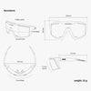 Okulary SCICON AEROSTORM - Smoke Black + RX Optical Instert