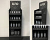 UFO Flor Display BlackSilverLabel