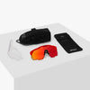 Okulary SCICON AEROSHADE KUNKEN Red Gloss - SCNPP Blue Racing