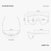 Okulary SCICON AEROSHADE KUNKEN Red Gloss - SCNPP Blue Racing