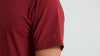 Męska koszulka z krótkim rękawem Trail - Garnet Red