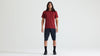 Męska koszulka z krótkim rękawem Trail - Garnet Red