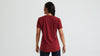 Damska koszulka z krótkim rękawem Trail - Garnet Red