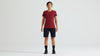 Damska koszulka z krótkim rękawem Trail - Garnet Red