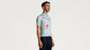 Męska koszulka z krótkim rękawem i grafiką Specialized Foundation - Sea Foam/Rebel Pink Focal
