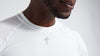 Men's Seamless Light Short Sleeve Base Layer - White