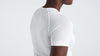Women's Seamless Light Short Sleeve Base Layer - White
