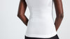 Women's Seamless Light Sleeveless Base Layer - White