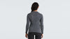 Women's Merino Seamless Long Sleeve Base Layer - Grey