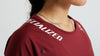 Damska koszulka z długim rękawem Trail Air - Garnet Red