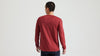 Męska koszulka z długim rękawem Gravity Training - Garnet Red
