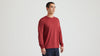 Męska koszulka z długim rękawem Gravity Training - Garnet Red