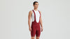 Męskie spodenki z szelkami Specialized Foundation - Garnet Red