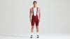 Męskie spodenki z szelkami Specialized Foundation - Garnet Red