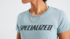 Women's Wordmark Short Sleeve T-Shirt - Arctic Blue