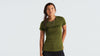 Women's Wordmark Short Sleeve T-Shirt - Olive Green