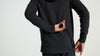 Męska bluza z kapturem Legacy Wordmark Zip-Up - Black