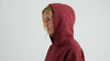 Bluza z kapturem S-Logo Pullover - Garnet Red