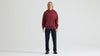 Bluza z kapturem S-Logo Pullover - Garnet Red