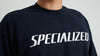 Bluza z okrągłym dekoltem Wordmark - Black