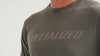 Men's Wordmark Short Sleeve T-Shirt - Oak Green/Taupe