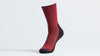 Lekkie skarpety Primaloft® Lightwieght Tall Logo - Maroon